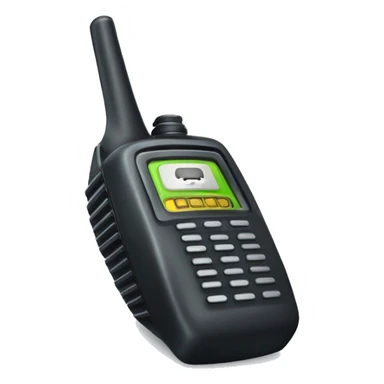 Walkie talkie sticker