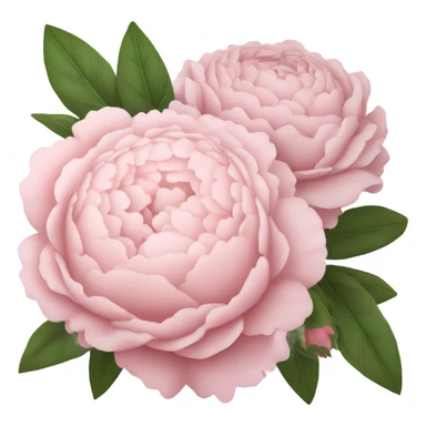 pale pink flower bouquet  sticker