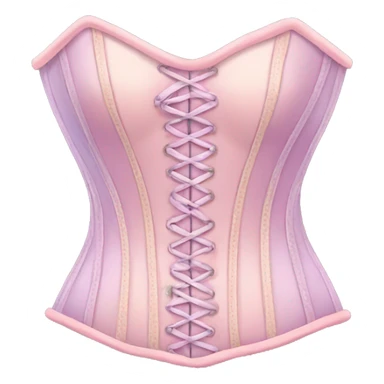 Pastel corset  sticker