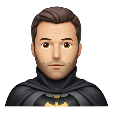 bem affleck batman sticker