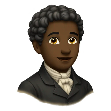 student 19 century sticker