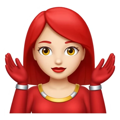 Cria um emoji de uma Maçã que tem asas sticker