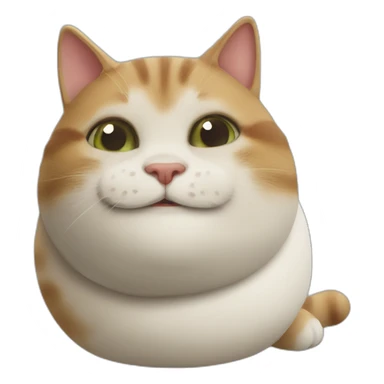 Humpty Dumpty cat sticker