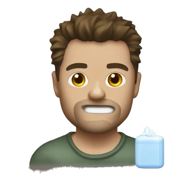 tyler durden with soap sticker