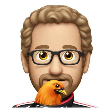 Dale Earnhardt eating a chicken wing sticker