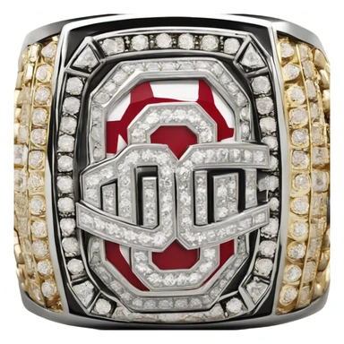 Ohio state  national championship ring 2025 sticker
