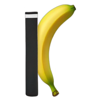 Banana won a tennis tournament sticker