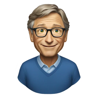 bill gates sticker