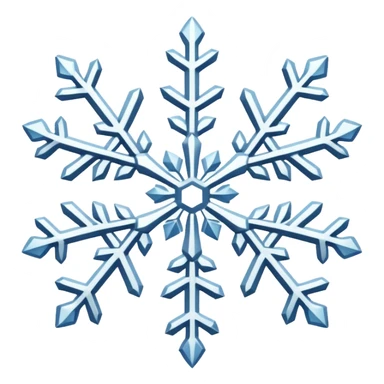 Snowflake Pattern sticker