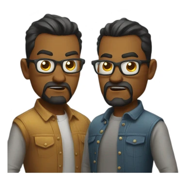 designer and developer both angry at each other sticker