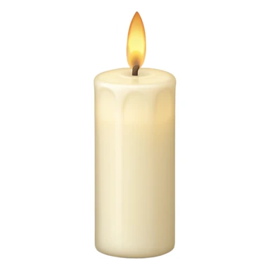 Decorative Wax Candle  sticker