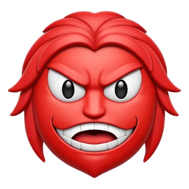 faça emoji clã simbolo brujah sticker
