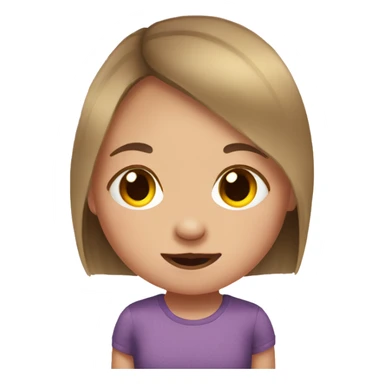 down syndrome girl sticker