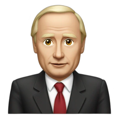 vladimir poutine president sticker