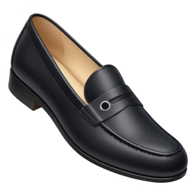 swollen foot inside a loafer that is too small  sticker