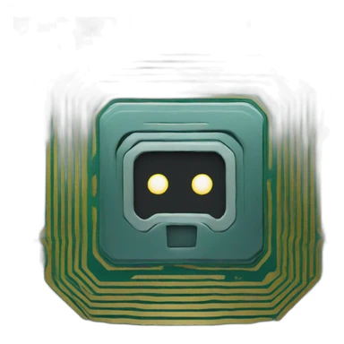 AI chip sticker