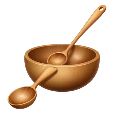 wooden kitchen utensil and item sticker
