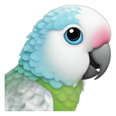 love parakeet sticker