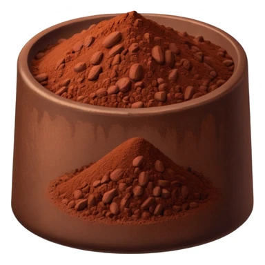 cocoa powder sticker