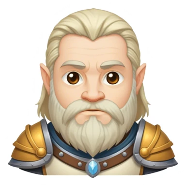 Paladin Dwarf sticker