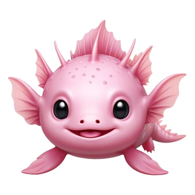 Cinematic Cute Axolotl Portrait Emoji, Head tilted playfully and inquisitively, featuring smooth, pale pink skin with delicate feathery gills and round, sparkling dark eyes filled with curiosity, Simplified yet irresistibly adorable features, highly detailed, glowing with a warm, magical glow, high shine, affectionate and quirky, stylized with a touch of whimsy, bright and endearing, soft glowing outline, capturing the essence of a mischievous yet charming aquatic friend, so playful it feels like it could swim out of the screen and into your heart! sticker