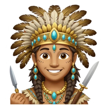 Bes from Egyptian Gods sticker