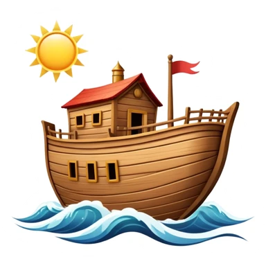 Noah's ark emoji  sticker