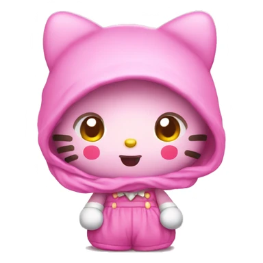 kawaii mad hello kitty sticker