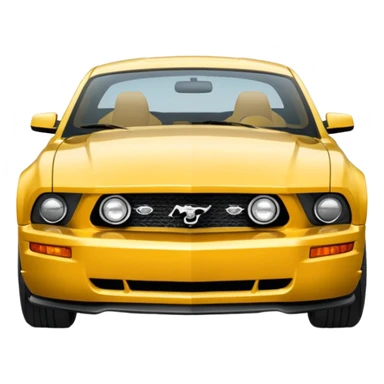 Create a mustang 309emoji sticker