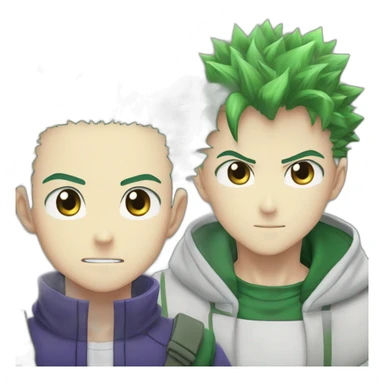Killua and gon hxh sticker