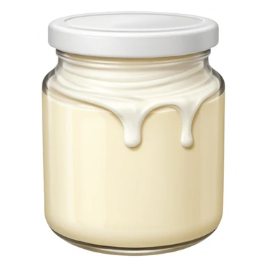smooth ricotta cream, swirled, no jar sticker