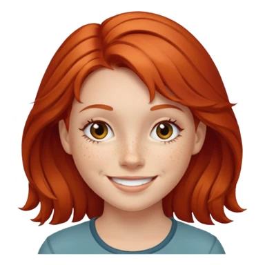 Garota ruiva sticker