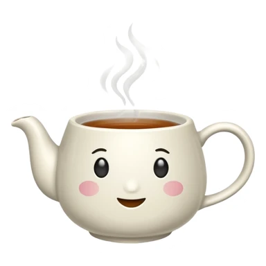 A cup of tea  ￼ sticker