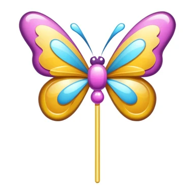 Sucette avec un noeud papillon sticker