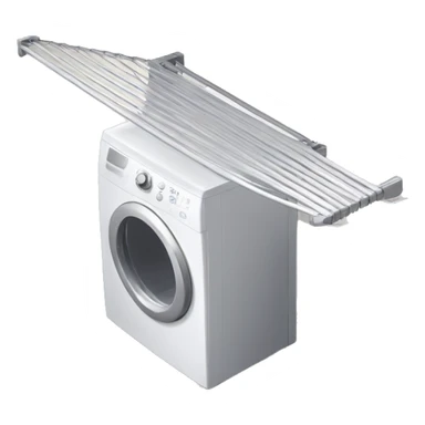 Folding Wing Clothes Dryer sticker