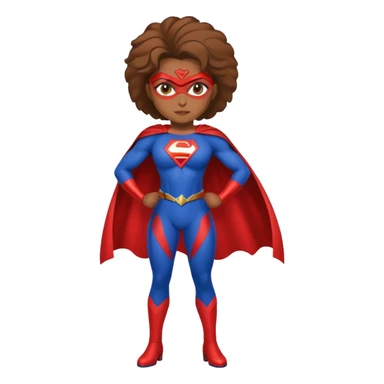 Haitian superwoman sticker