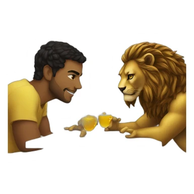 Leo in love with Scorpion sticker