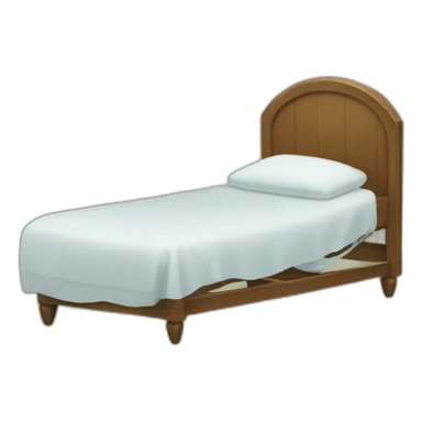 death bed sticker
