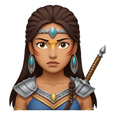 Emotionally deep, loyal to death, but needs control and can be moody. Trust is everything. loyal warrior woman amazon
more dinamic emoji  sticker