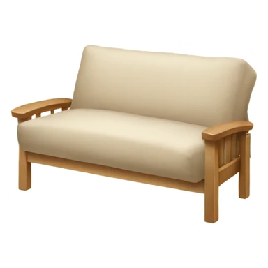 Beige futon sticker