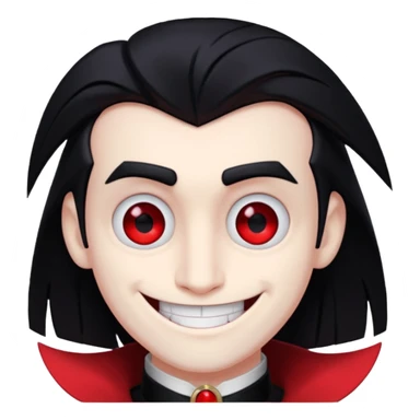 Alastor from Hazbin hotel, smiling sticker