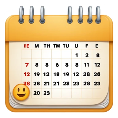 calender 02.28 sticker