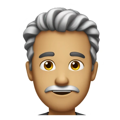 Really sarcastic face sticker