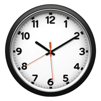 quiero un reloj  de pared 2pm  sticker