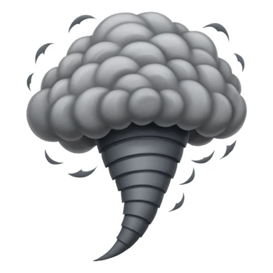 A tornado sticker