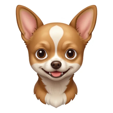 Chihuahua with snaggletooth sticker