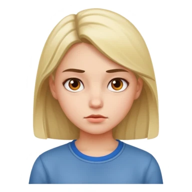 fake costumer loyalty, girl that doesn't care, she is like whatever sticker