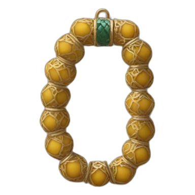 A moroccan tasbeeh sticker