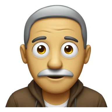 smoking emoji high sticker