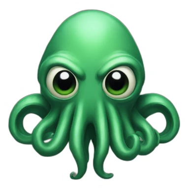 angry cthulu sticker